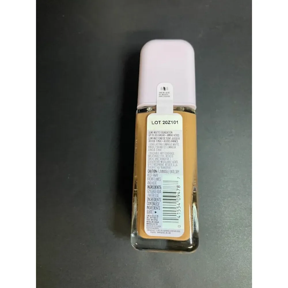 Maybelline New York Super Stay Lumi-Matte Liquid Foundation 322 1 oz